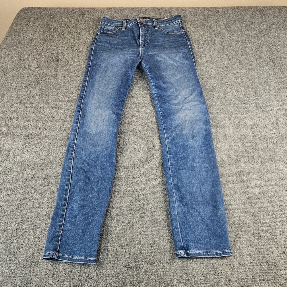 Lucky Brand‎ Bridgette Skinny Jeans Womens 4/27 Medium Wash High Rise Denim
